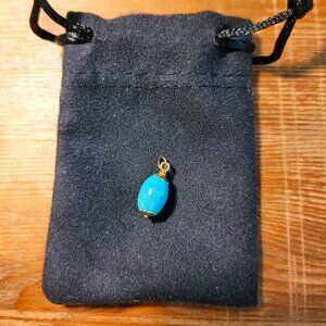 Turquoise Adonis Charm / Sofia Zakia